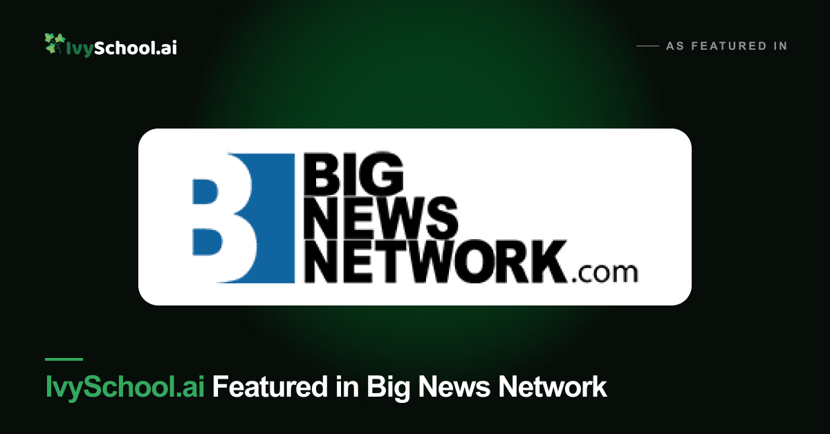 IvySchool.ai and founder Bob Chopra featured in Big News Network