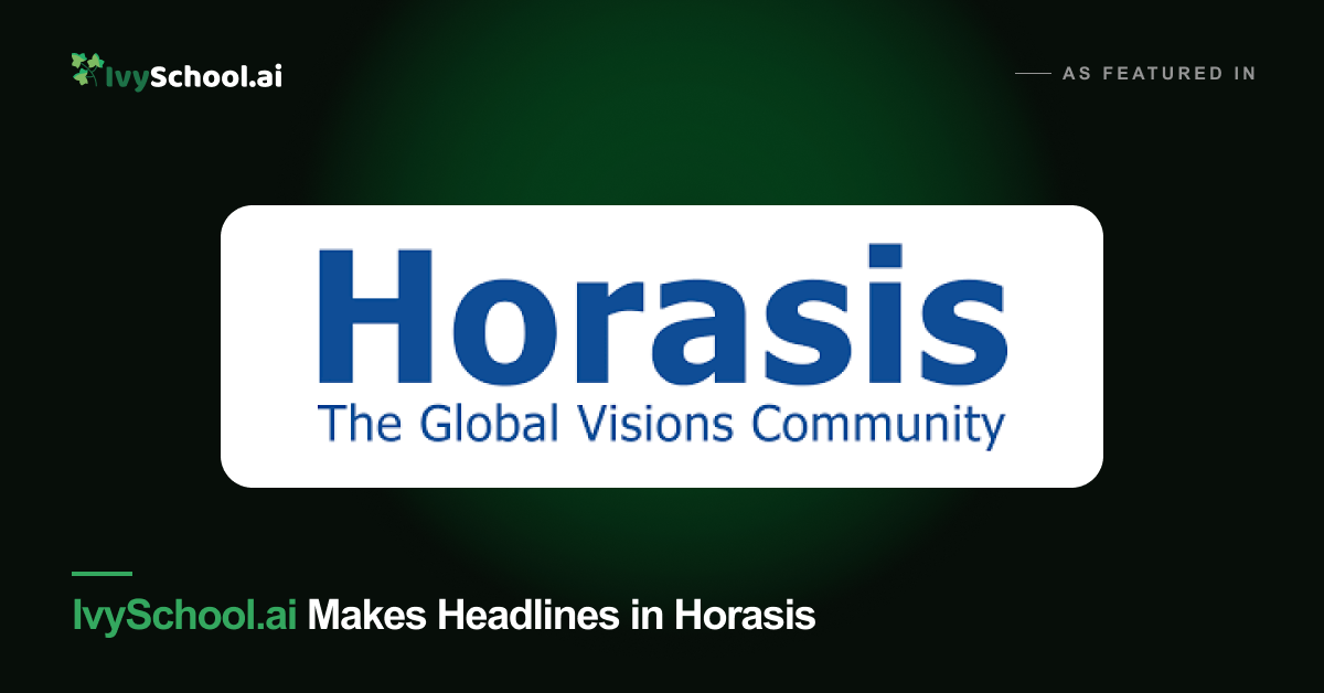 Horasis names IvySchool.ai one of 15 companies shaping the future of AI in 2026