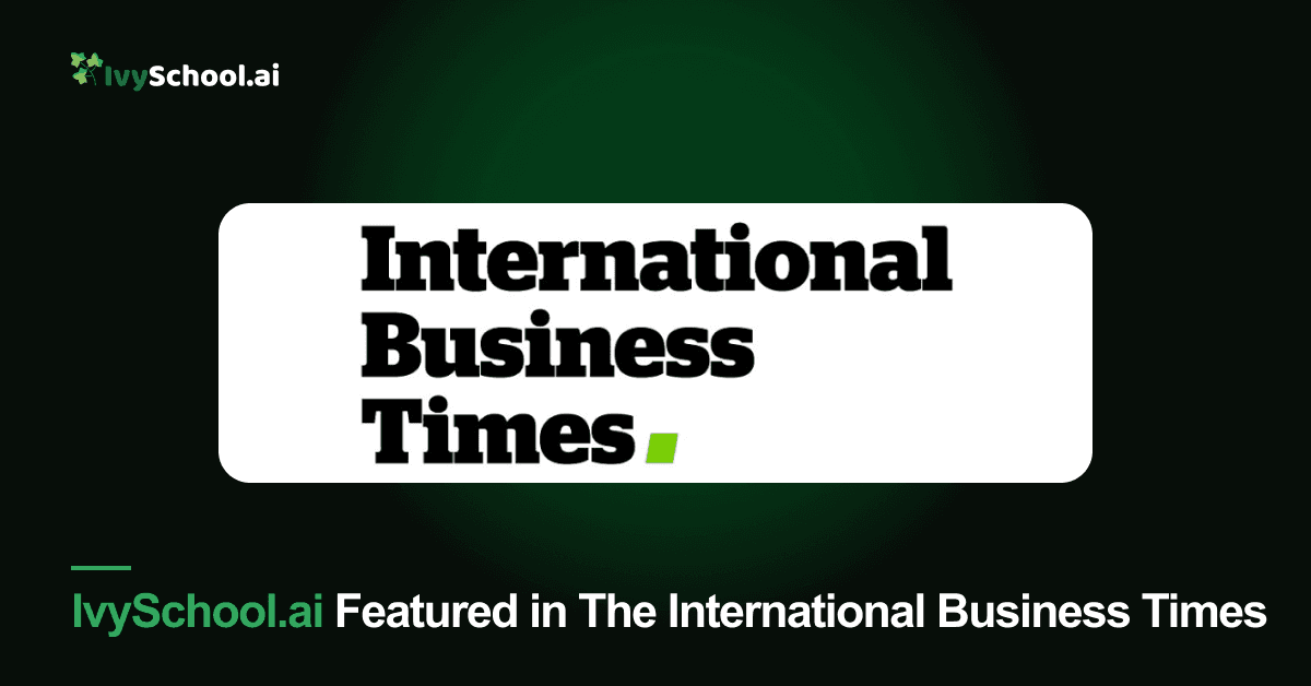 IvySchool.ai featured in US leading Newspaper